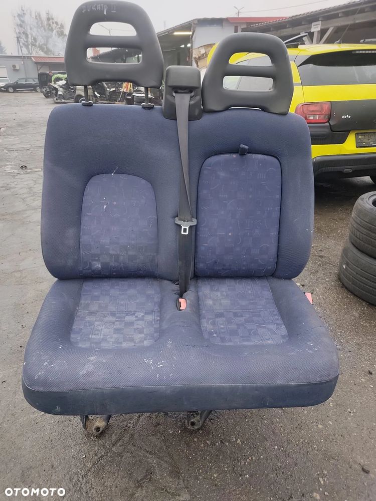 FIAT DUCATO II 06r FOTEL KANAPA PASAŻERA PRAWY PRZÓD