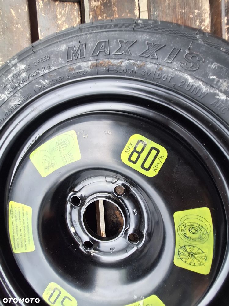 KOŁO DOJAZDOWE 15 CALI- 4x108/ ET15 - CITROEN C3 / 2016 rok - 2