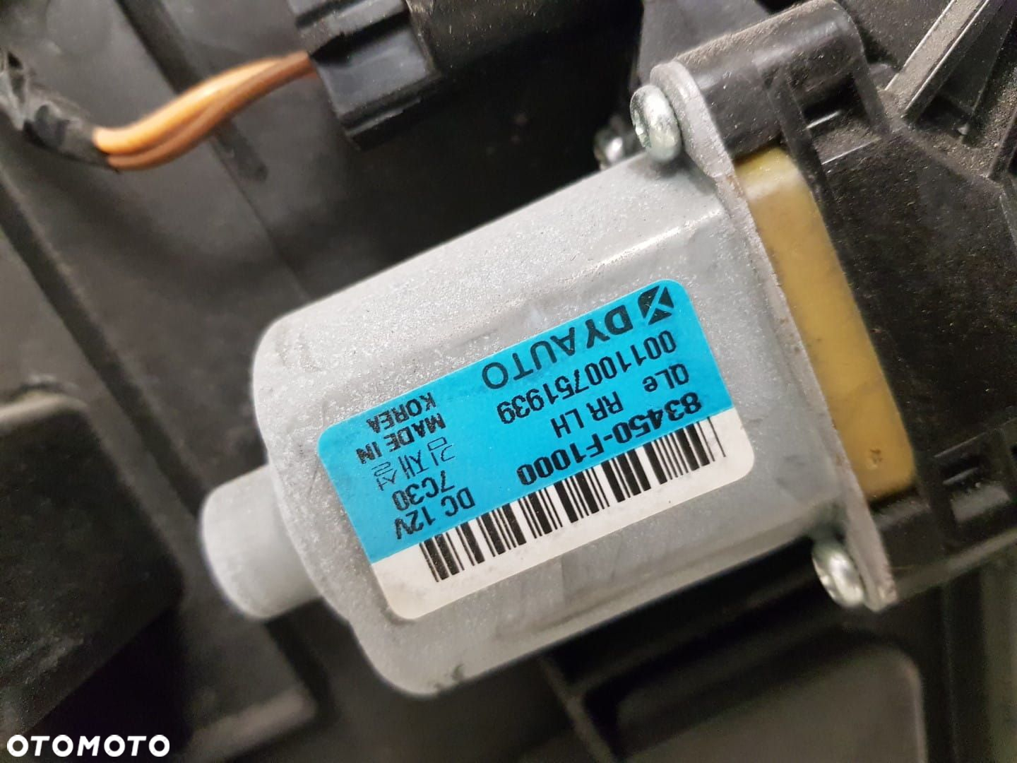 GŁOSNIK PODNOSNIK MECHANIZM SZYBY SILNIK PROWADNICE DRZWI LEWY TYLNY LEWA TYŁ KIA  SPORTAGE IV 4 16- - 6