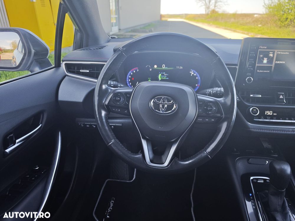 Toyota Corolla 1.8 HSD Exclusive interior Negru - 15