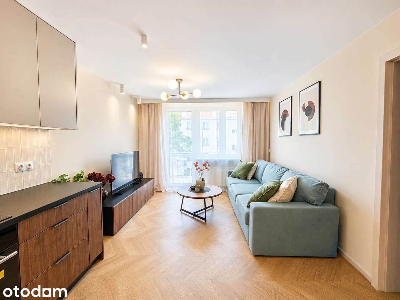 4 pokojowe PO REMONCIE, Pogorzelec, Balkon