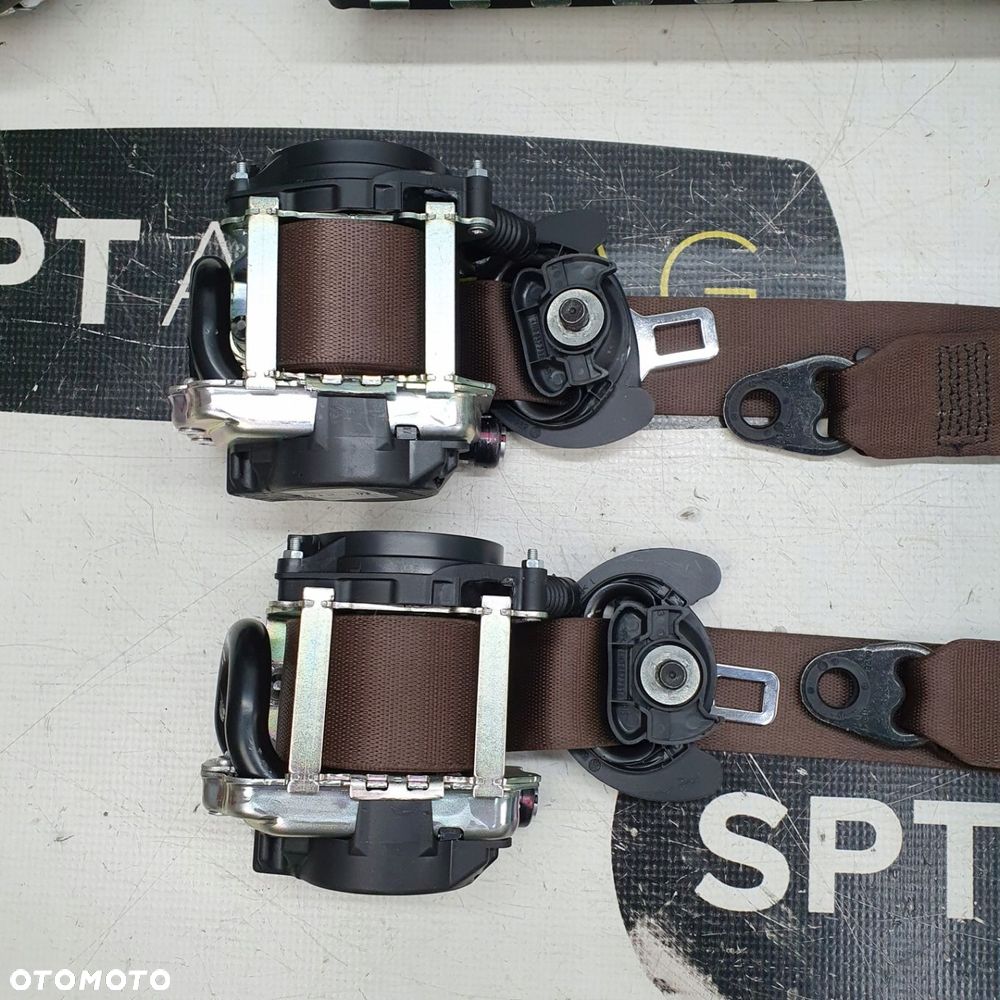 PORSCHE 971 DESKA ROZDZIELCZA BRĄZ KONSOLA KOKPIT PULPIT PODUSZKI AIRBAG AIR BAG PASY KIT SET - 11