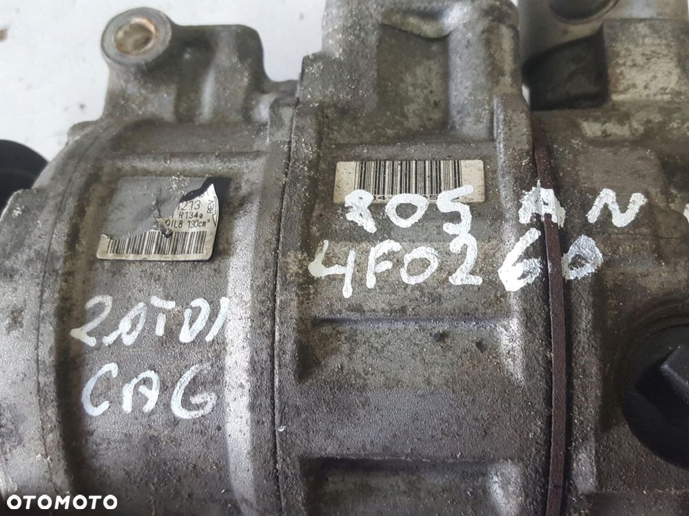 SEAT EXEO AUDI A6 C6 2.0 TDI SPRĘŻARKA KLIMATYZACJI 4F0260805AN - 4