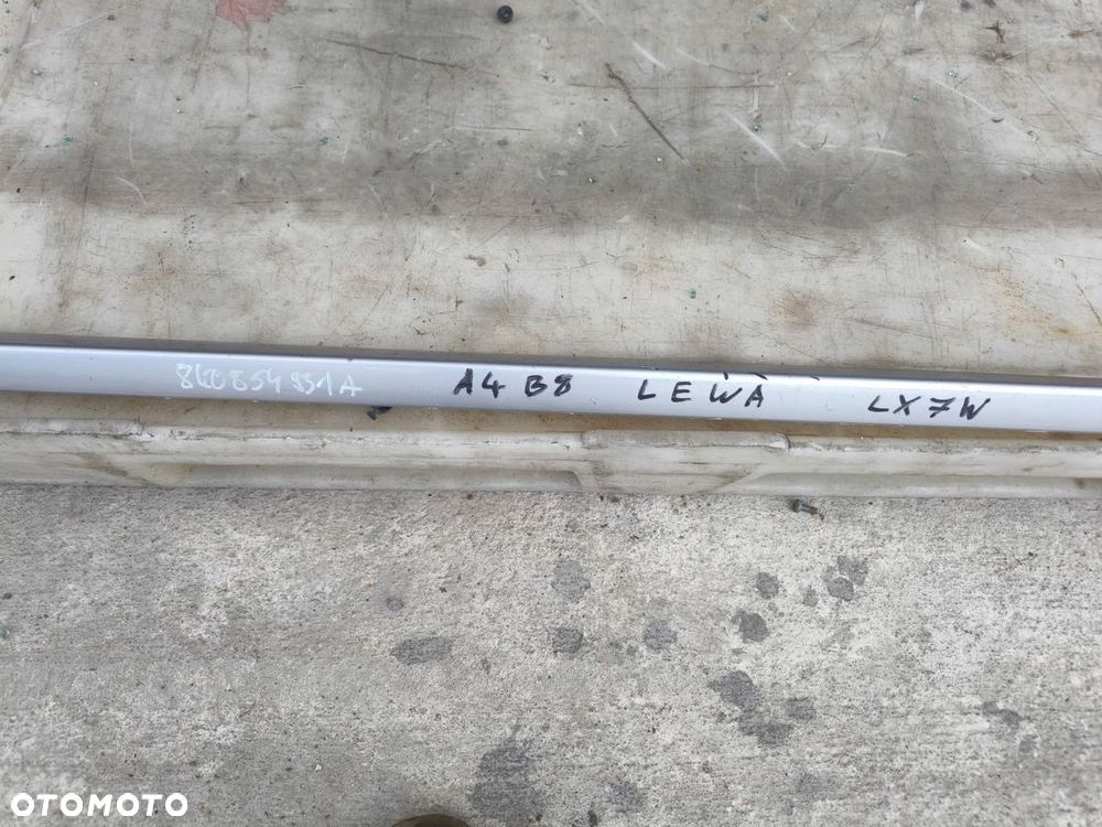 LISTWA PROGOWA LEWA AUDI A4 B8 S LINE 8K0854931A LX7W ORYGINAŁ ! - 13