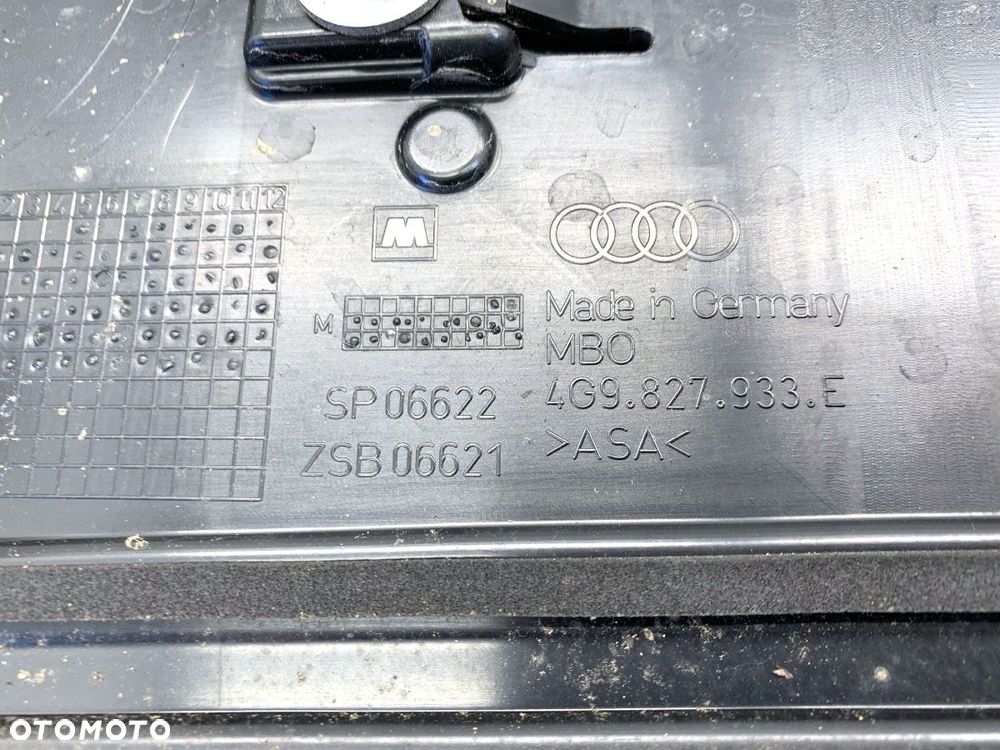 SPOILER  AUDI A6 C7 Avant (4G5, 4GD) 2011 - 2018 3.0 TDI quattro 200 kW [272 KM] olej napędowy 2014 - 4