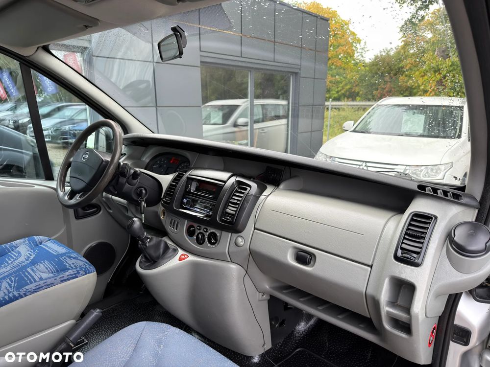 Renault Trafic 2.5 Diesel Brygadówka L2H1 Long Długi 5 Osobowy Klimatyzacja Gwarancja Kredyt - 8