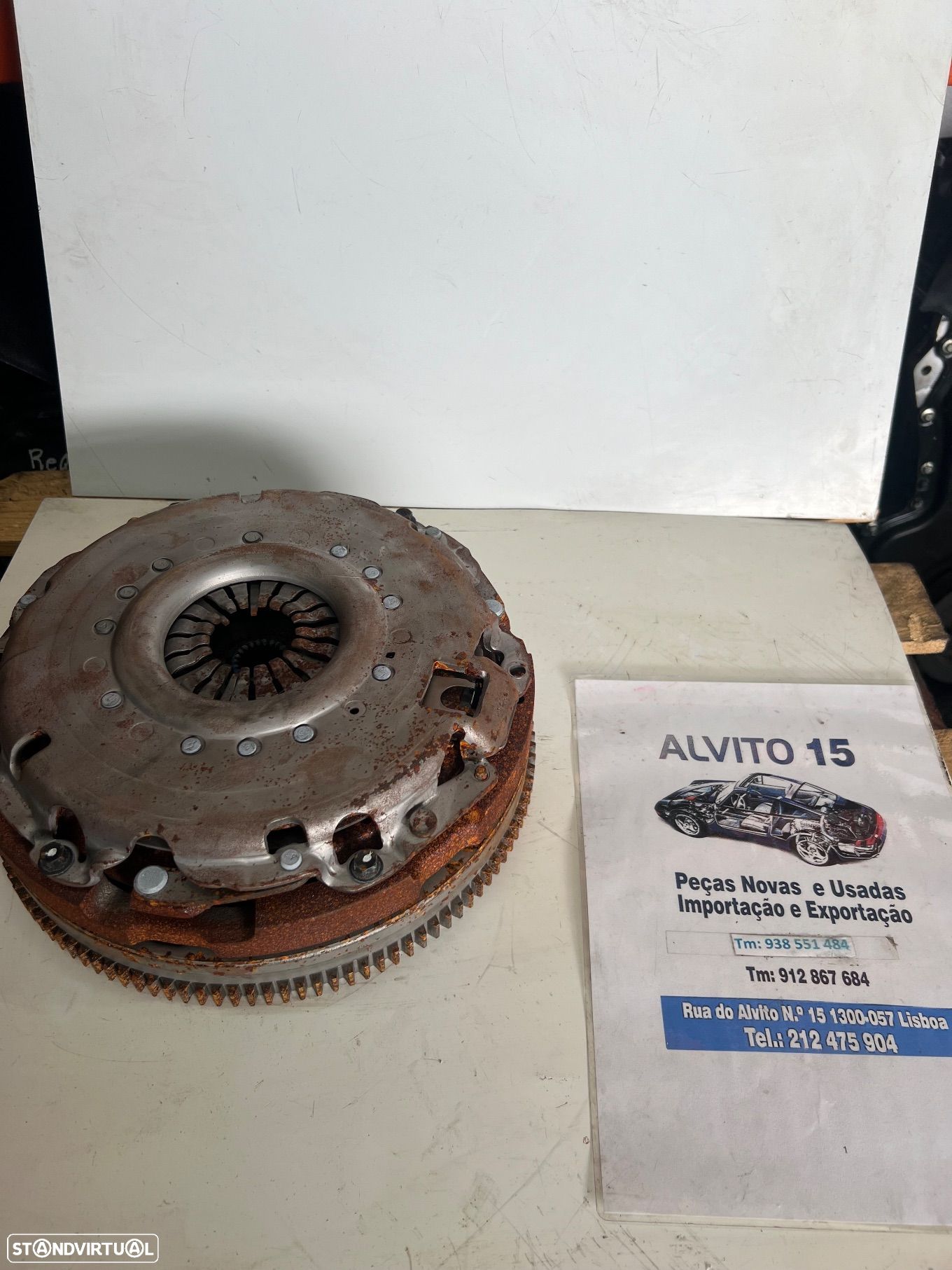 Volante Bimassa Embriagem (PEÇAS NOVA)  – FORD TRANSIT 2.0 Tdci euro 6 mk8 2014a2024 V363 – GK216477AB – 2321159 – GK21-6477-AB – GK216477AA – 2011389 – GK21-6477-AA - 1