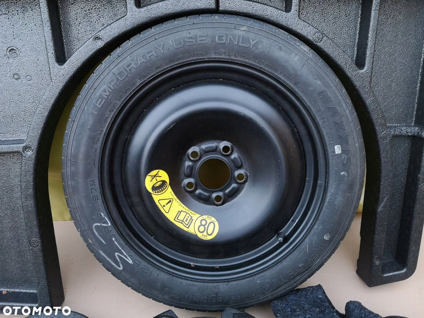 FORD C MAX MK2 LIFT 10-18 KOŁO DOJAZDOWE STYROPIAN KOMPLET 16 5X108 - 6