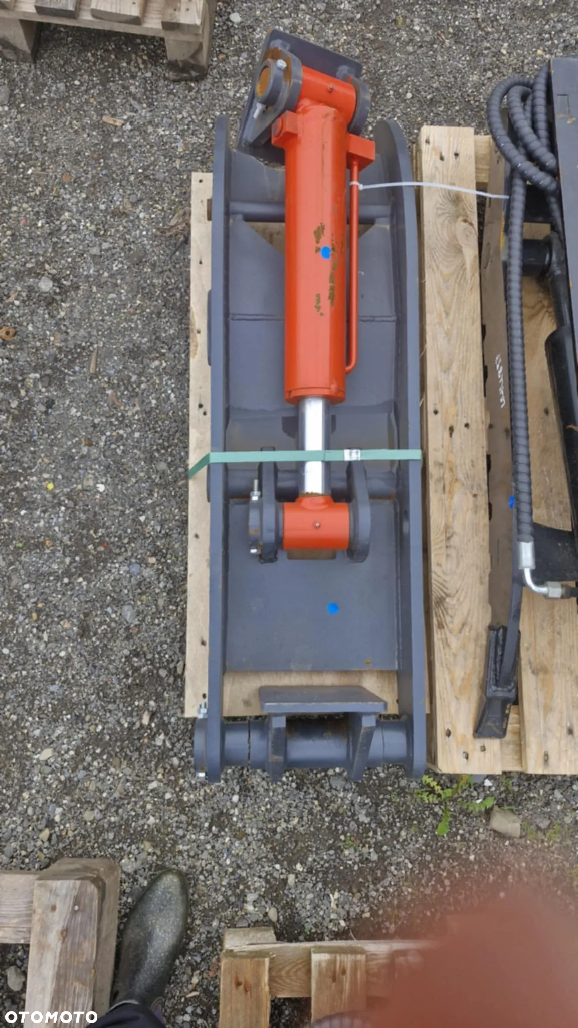 Kciuk hydrauliczny do koparki mini koparki pazur hak chwytający łapa dociskowa chwytak NOWY - 2