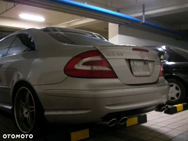 MERCEDES CLK W209 SPOILER DASZEK PODKŁAD - 4