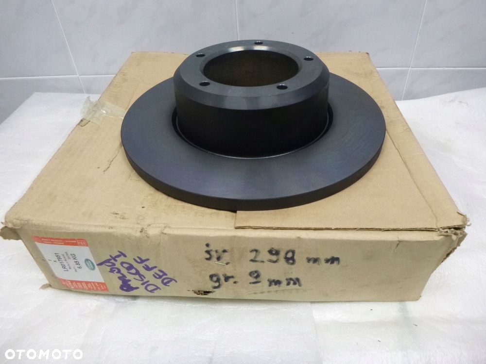 LAND ROVER DISCOVERY I TARCZE HAMULCOWE PRZÓD PRZEDNIE KOMPLET NOWY ORYGINAŁ - 3