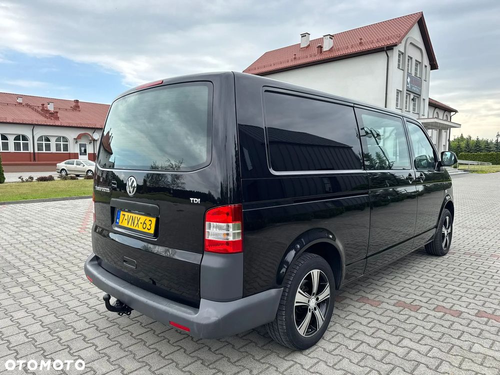 Volkswagen TRANSPORTER T5 LIFT L2H1 Long Klima Elektryka Navi Dubel Kabina Brygadówka - 15