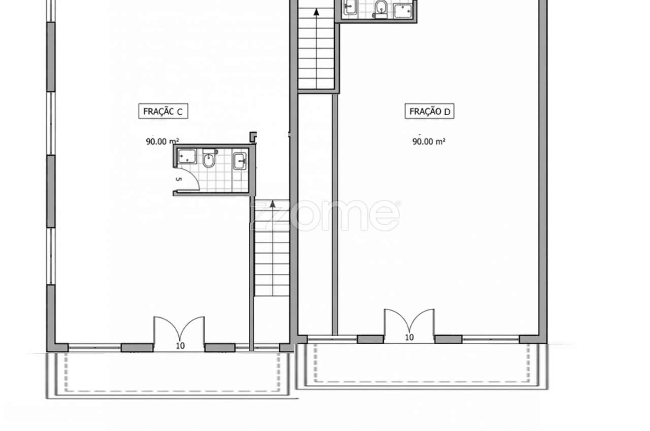 Moradias 580 m² - 6 frações de entrada individual Barcelos - Grande imagem: 5/38