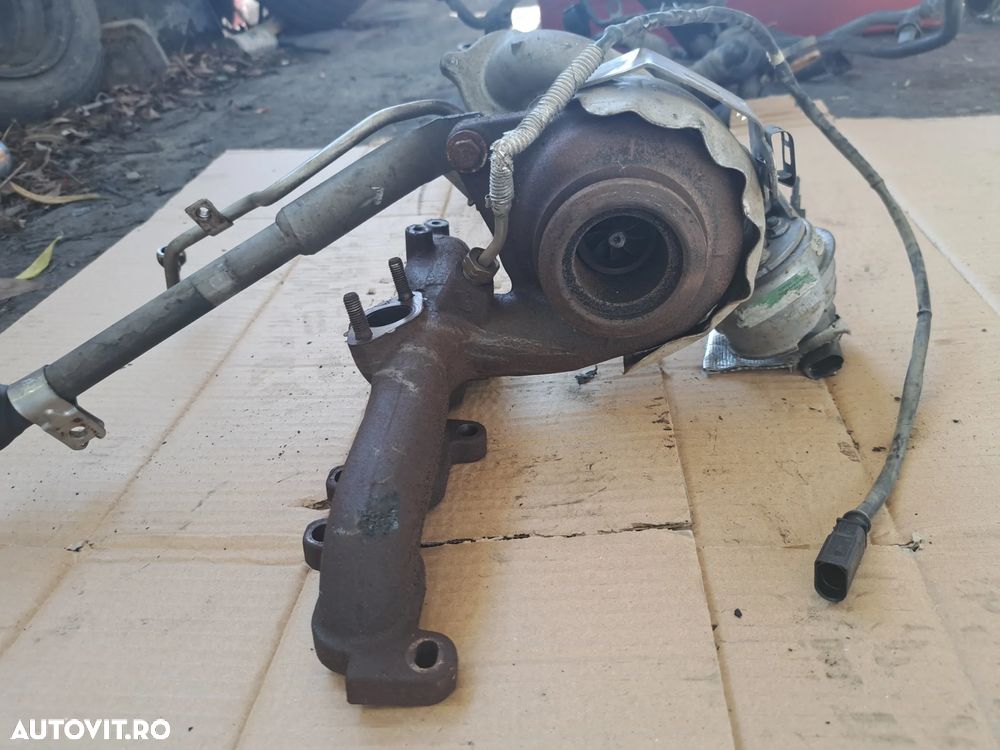 Turbina turbo turbosuflanta Garrett Originala VW Golf 6, Passat B7, Caddy, Jetta, Touran, Seat Ibiza, Altea, Leon, Skoda Octavia, Superb 1.6tdi CAY - 3