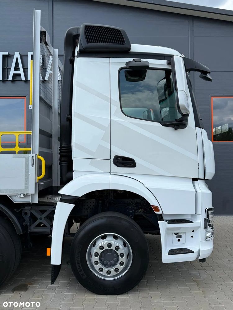 Mercedes-Benz Arocs Actros 3236 // E6 // 8x4 // Palfinger PK48002 z radiem // energetyka budowlanka skrzynia kran crane żuraw dzwig - 29