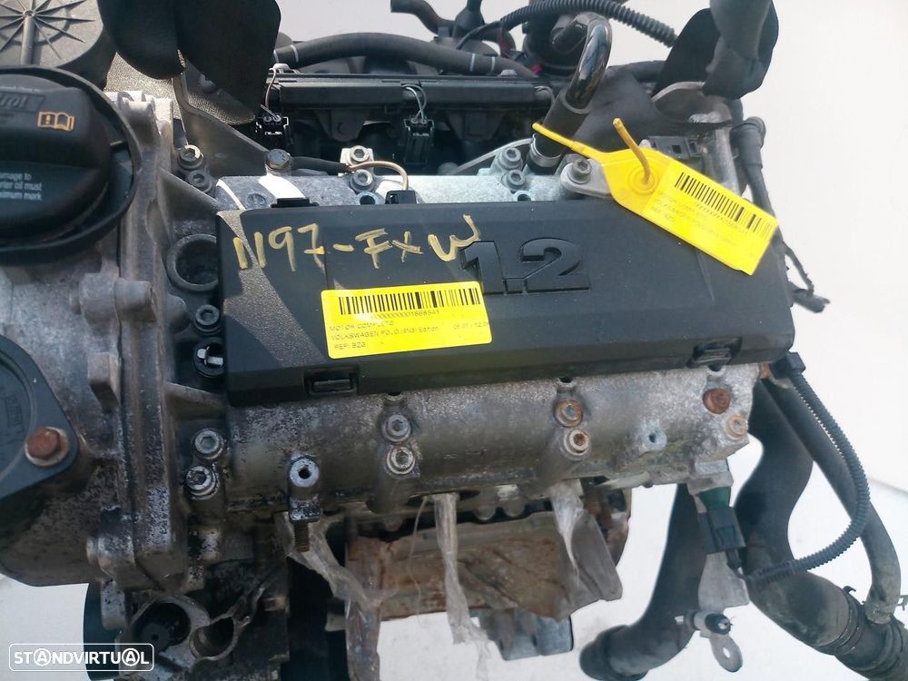 MOTOR COMPLETO VOLKSWAGEN POLO 2007 -BZG - 2