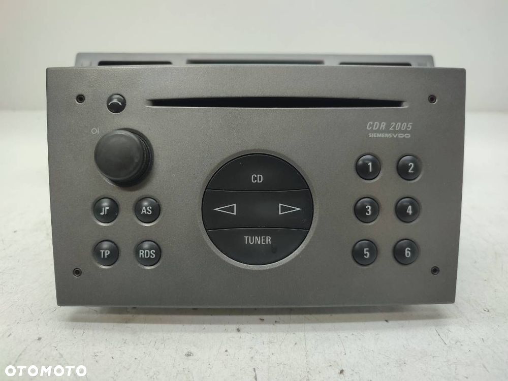 RADIO ODTWARZACZ CD WYŚWIETLACZ OPEL VECTRA C 13138246 13154972 - 2
