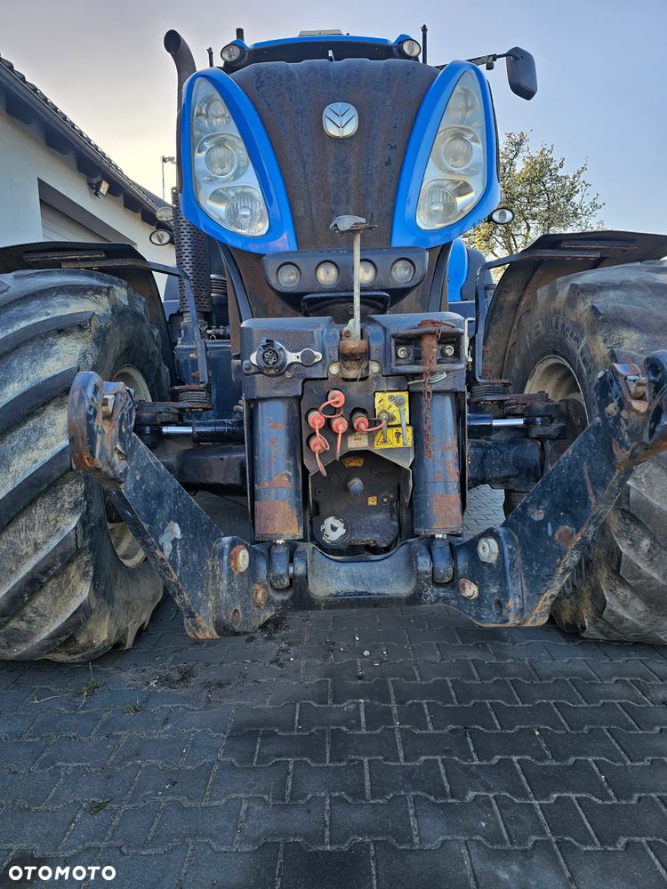 New Holland T8.330 bogata wersja GPs, przedni TUZ/ wom , pneumatyka - 2