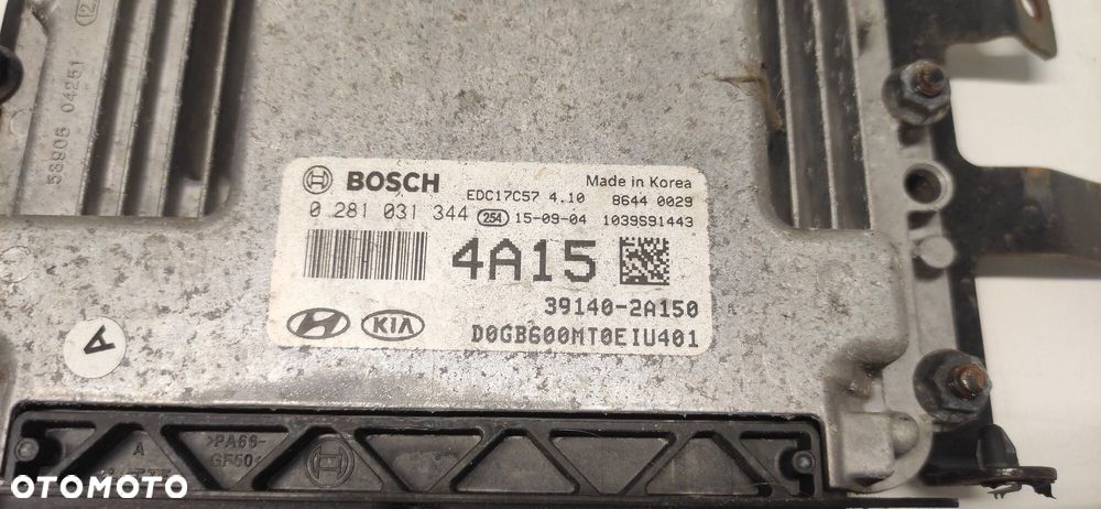 STEROWNIK KOMPUTER SILNIKA ZESTAW STARTOWY HYUNDAI I20 II 1.4 CRDI 14-19 - 4