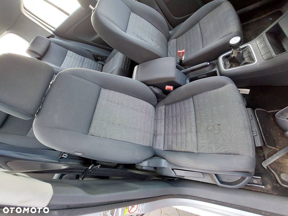 FOTELE KOMPLET LEWY PRAWY KANAPA TYŁ + BOCZKI VOLKSWAGEN GOLF V PLUS - 16