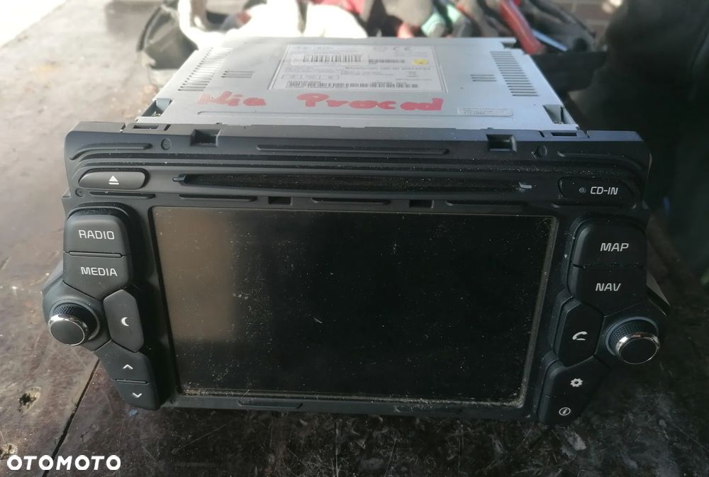 KIA CEE'D 2013r RADIO NAWIGACJA 96560-A2020WK - 1