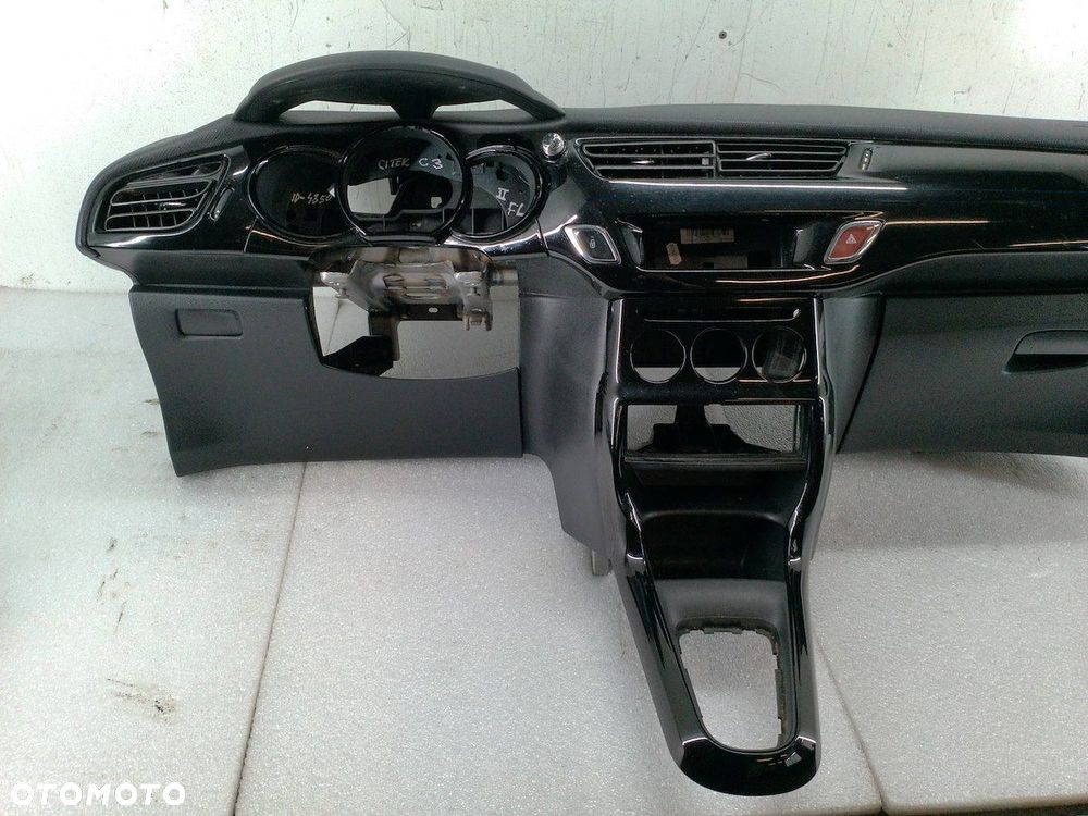 DESKA ROZDZIELCZA,KONSOLA PODUSZKI SENSOR PASY CITROEN C3 II FL - 12