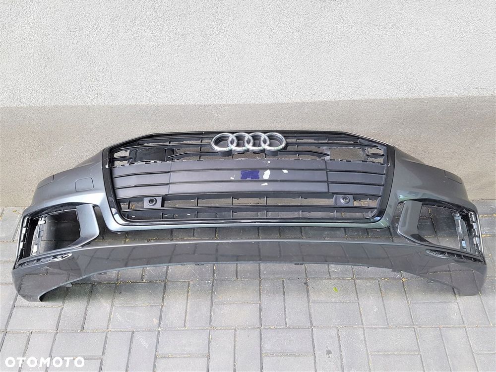 audi a6 c8 s-line zderzak przód grill 4k0807437c - 6