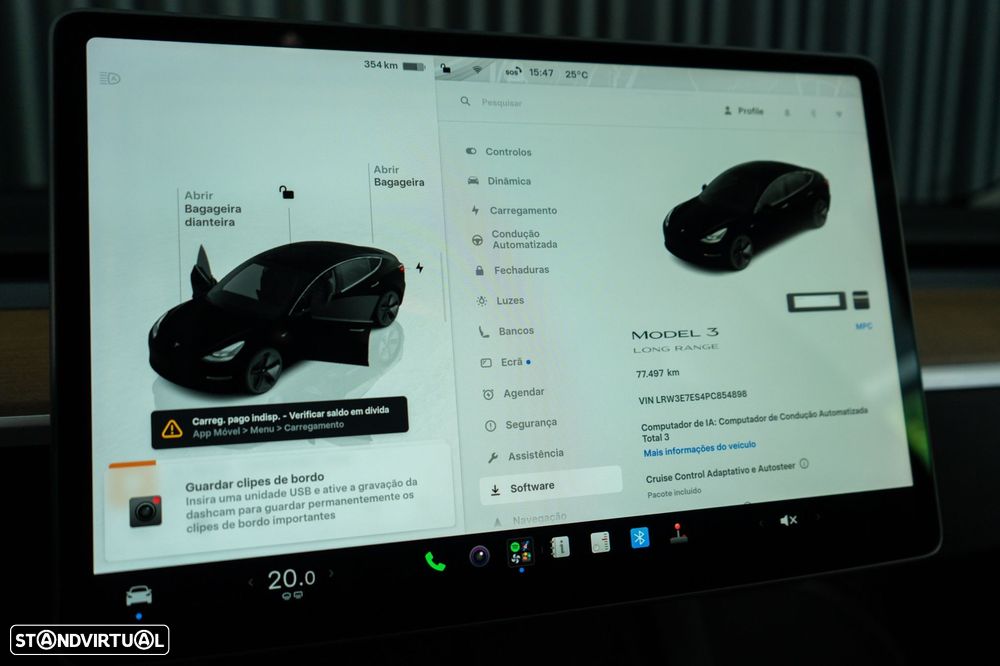 Tesla Model 3 Long Range Tração Traseira - 19