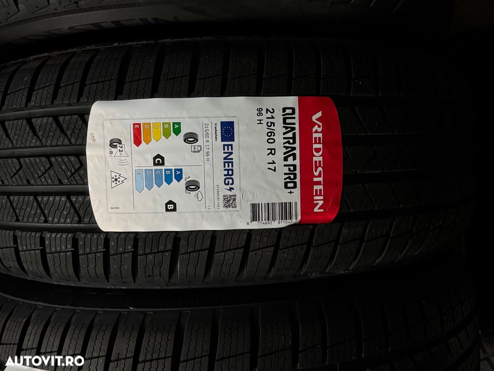 Vând 4 anvelope 215/60/17 vredestein allseason noi - 2