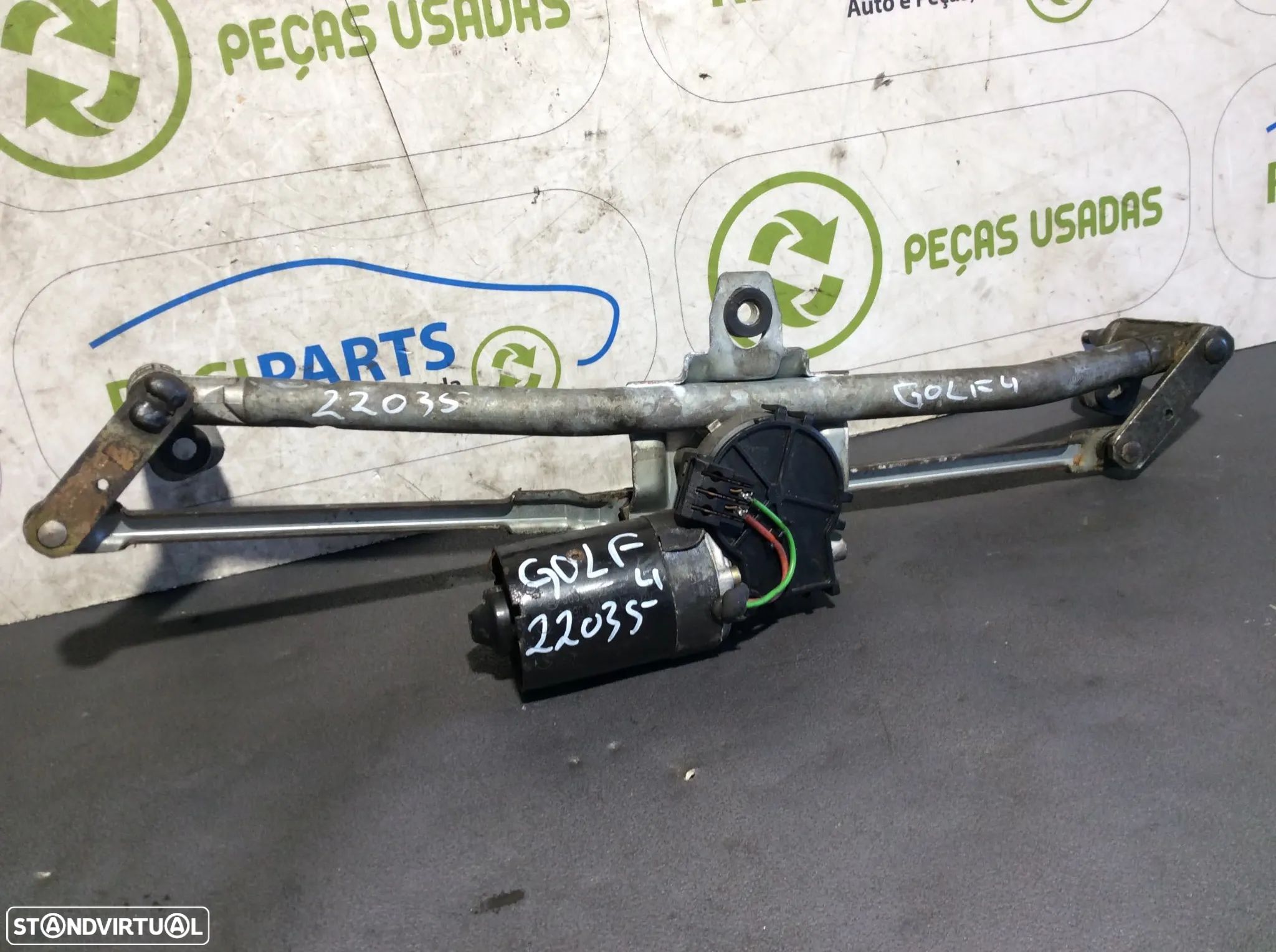 Motor Limpa Vidros Frente VW Golf 4 ano 1997 a 2007 1.4 16v 75cv - 1