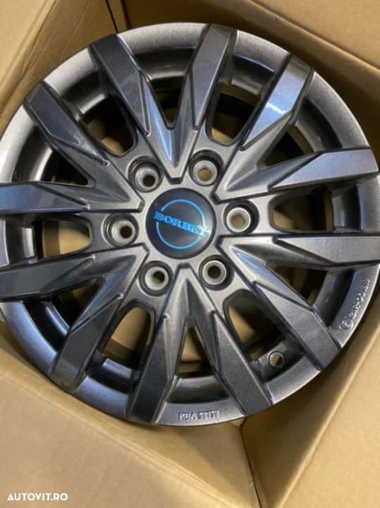 vand jante aliaj mercedes sprinter 6x130 pe 16” Borbet noi - 2
