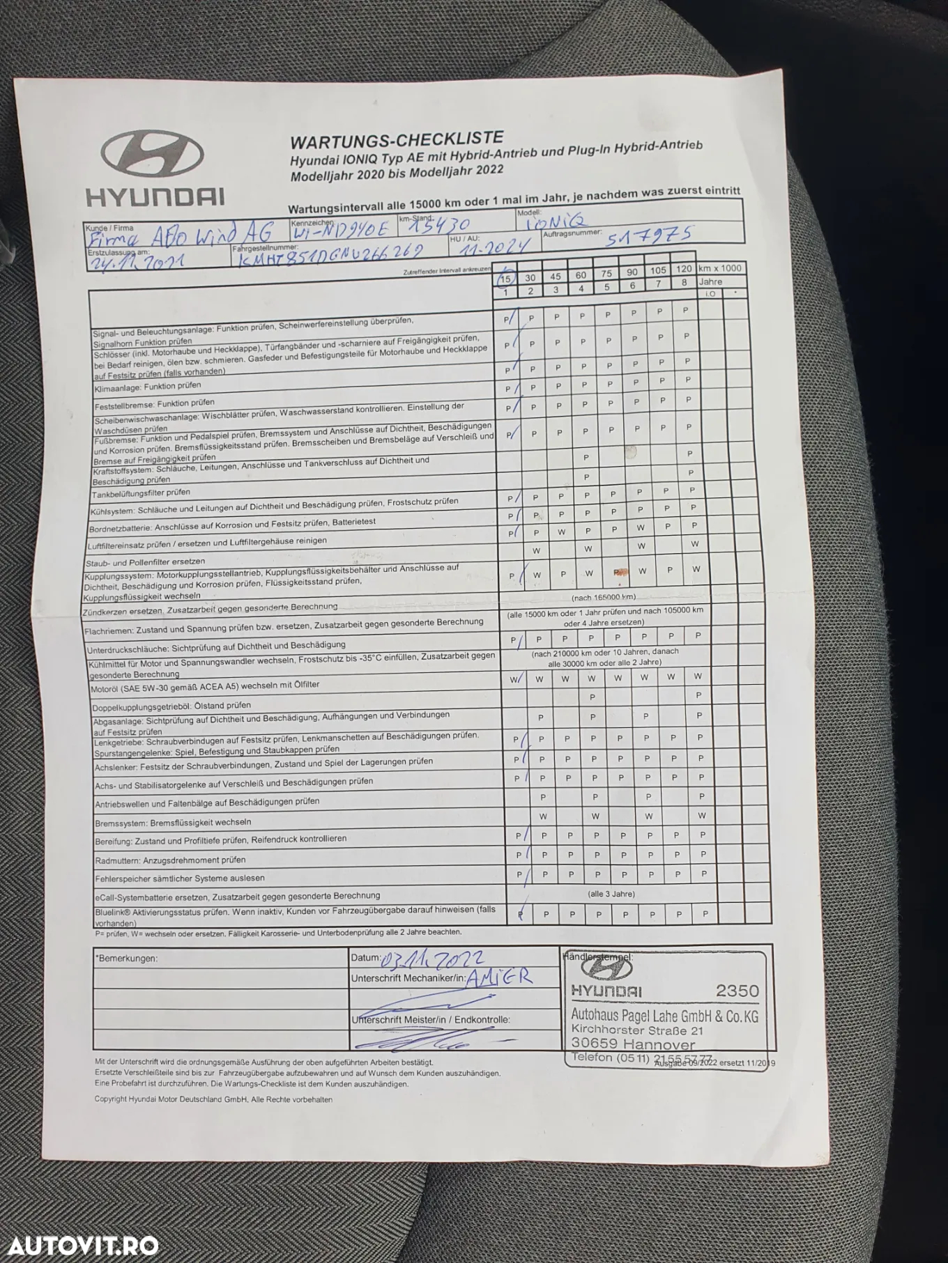 Hyundai IONIQ Plug-in-Hybrid 1.6 GDI Style - 37