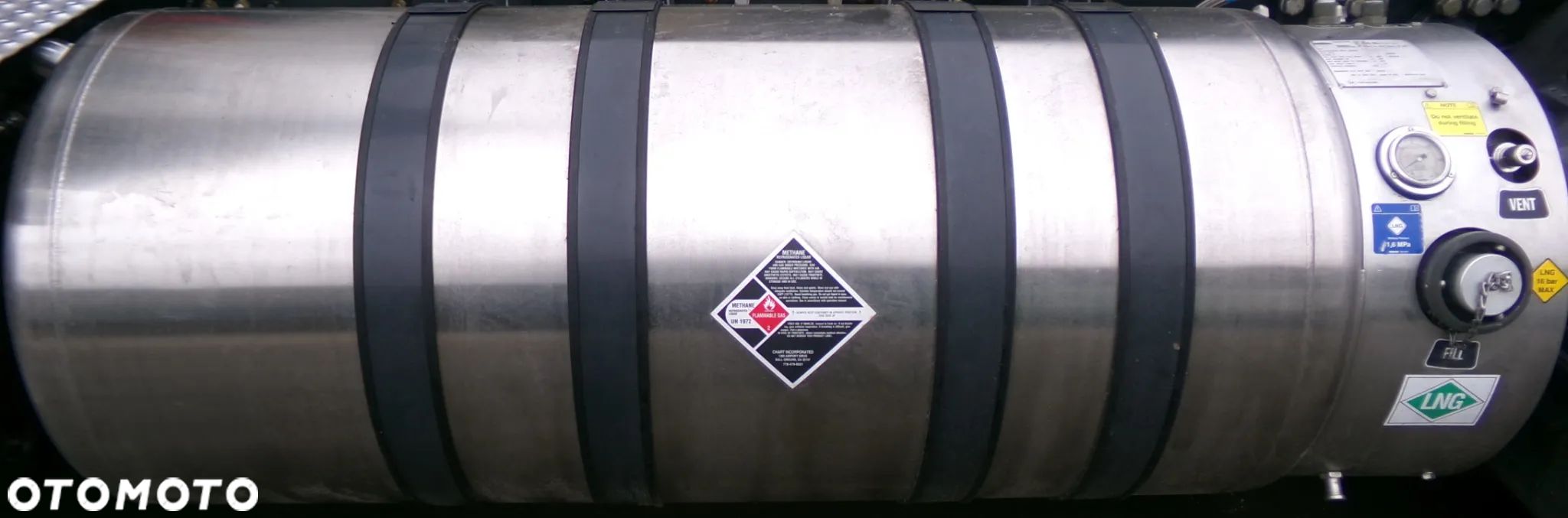 ZBIORNIK LNG GAZU ZIEMNEGO CHART 451 L SCANIA z 2021r. 32041811 - 1