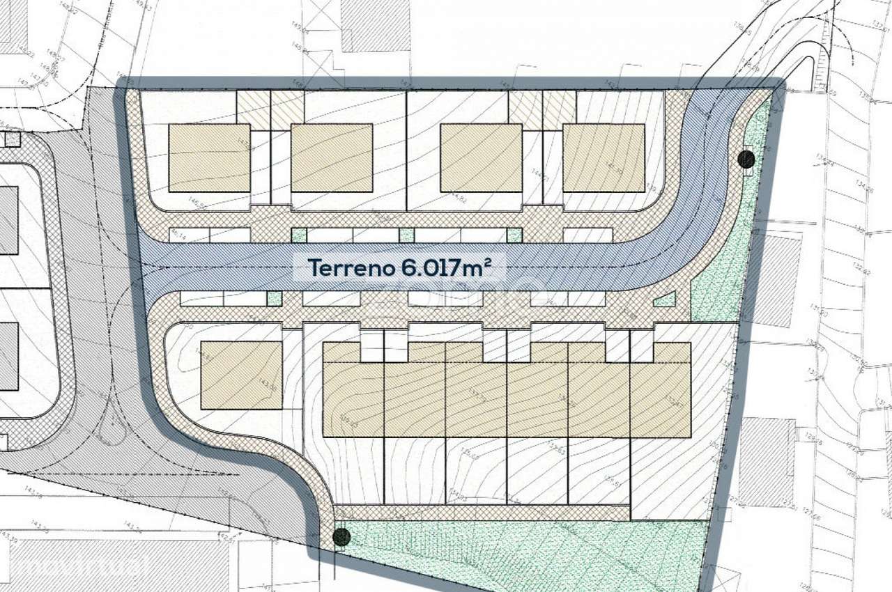 Terreno Urbano 6.017 m² p/ Construção em Sobreira | Paredes - Grande imagem: 2/15