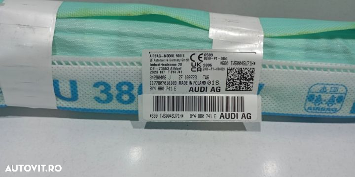 Airbag cortina dreapta 8Y4880741E Audi A3 4 (8Y) [2020 - 2020] - 3
