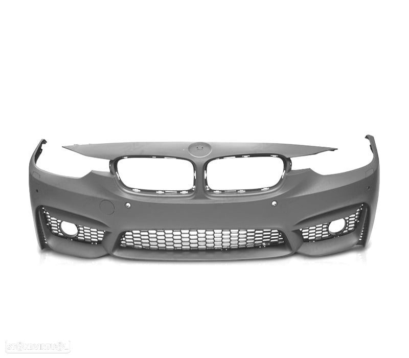 PÁRA-CHOQUES FRONTAL BMW F30 F31 LOOK M3 PDC SRA - 2
