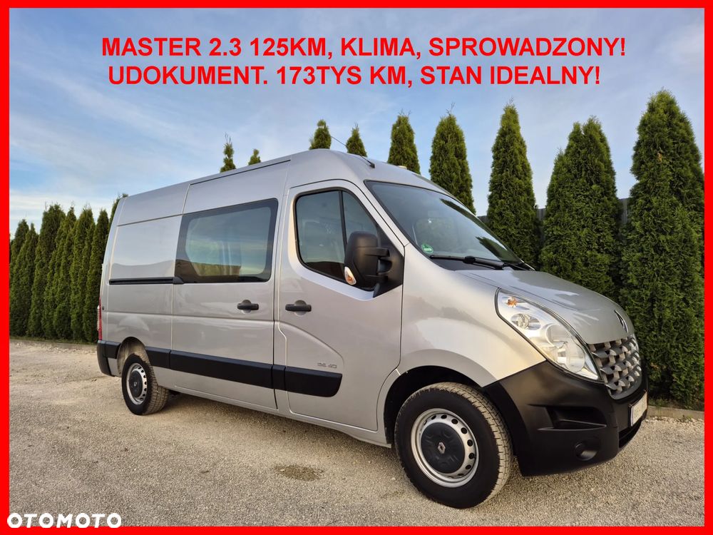 Renault Master 2.3 125KM ŚLICZNY Bez AdBlue**