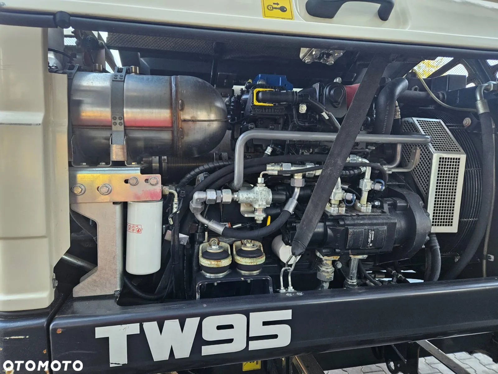 Terex KOPARKA KOŁOWA SCHAEFF TW95 TW 95 110 85  TEREX YANMAR 2019R 5000 MTG - 23