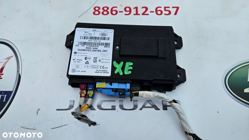 Jaguar xe  X760 Moduł telematyczny Sterownik TELEMATIC DPLA-70718-NP - 1