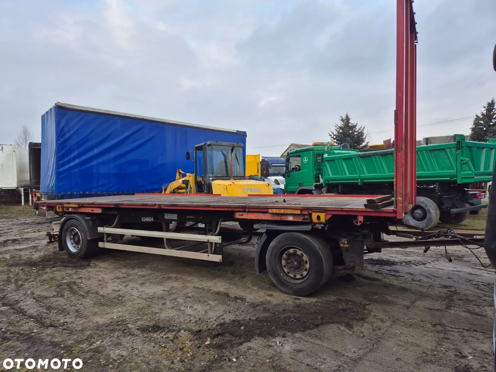 Schmitz Cargobull Przyczepa platforma Schmitz Krone - 3