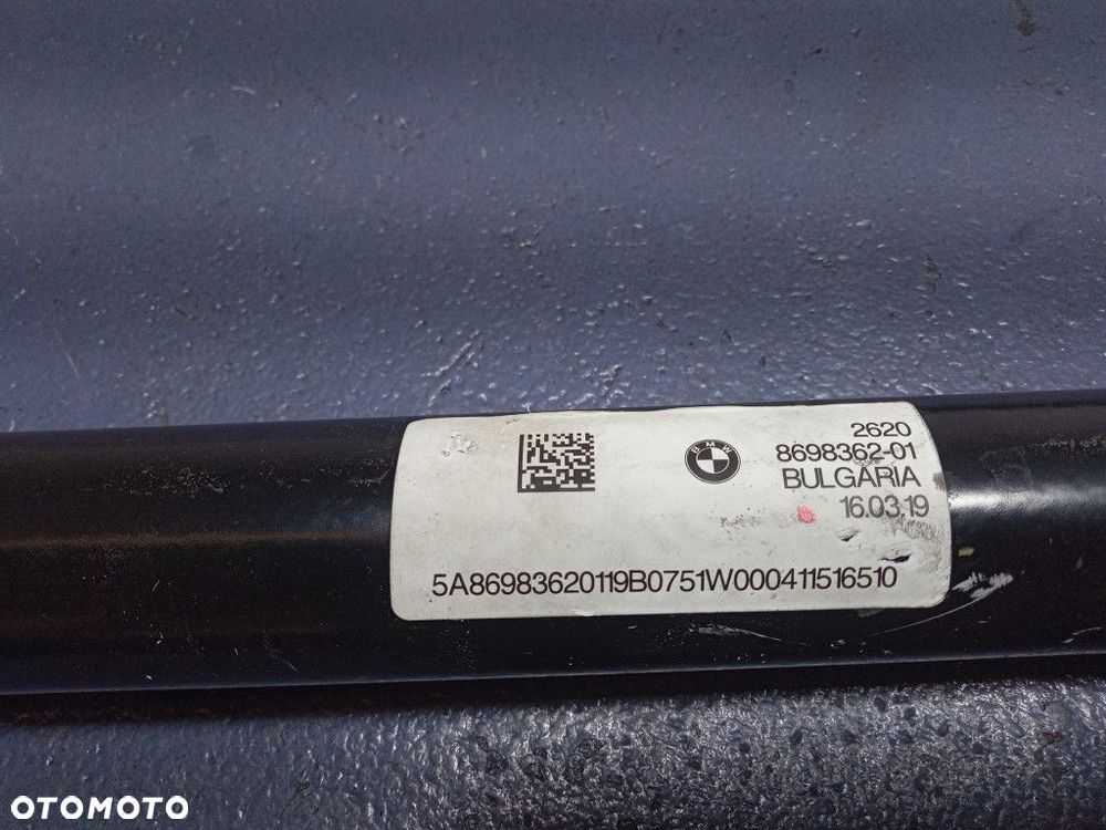BMW X4M F98 G11 G12 3.0 510KM WAŁ NAPEDOWY PRZÓD PRZEDNI 8698362 - 4