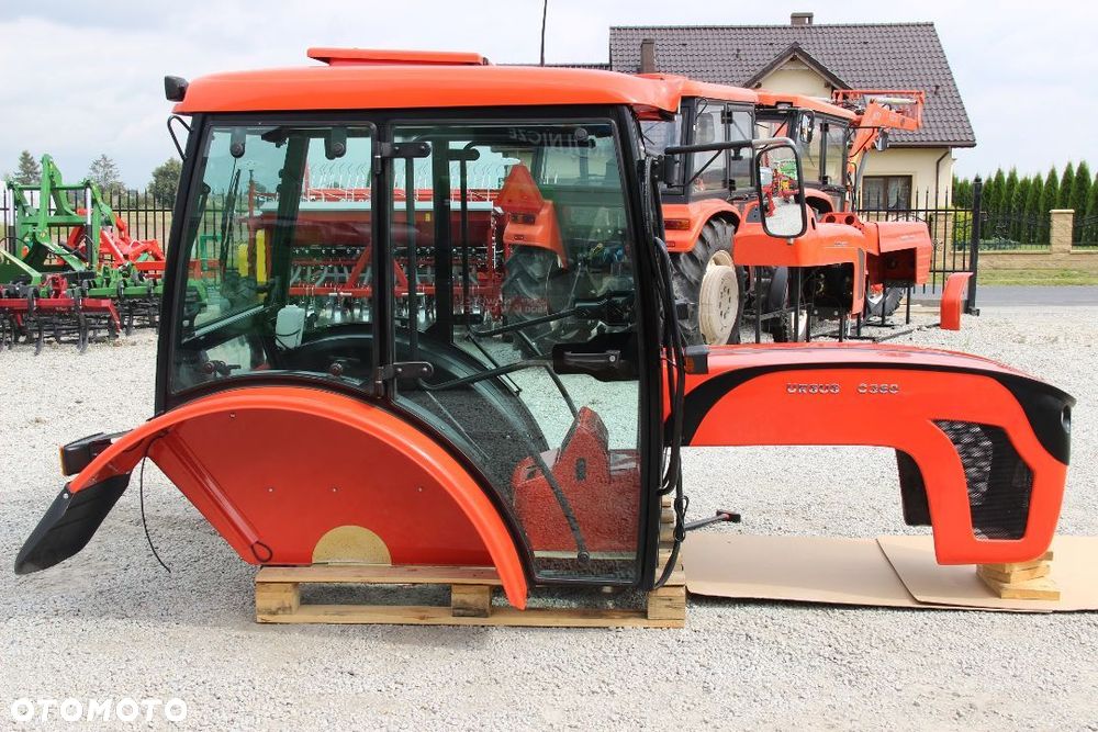 Kabina C360 maska C- 360 Agrotechma zestaw czerwony kabiny maski 04 - 2
