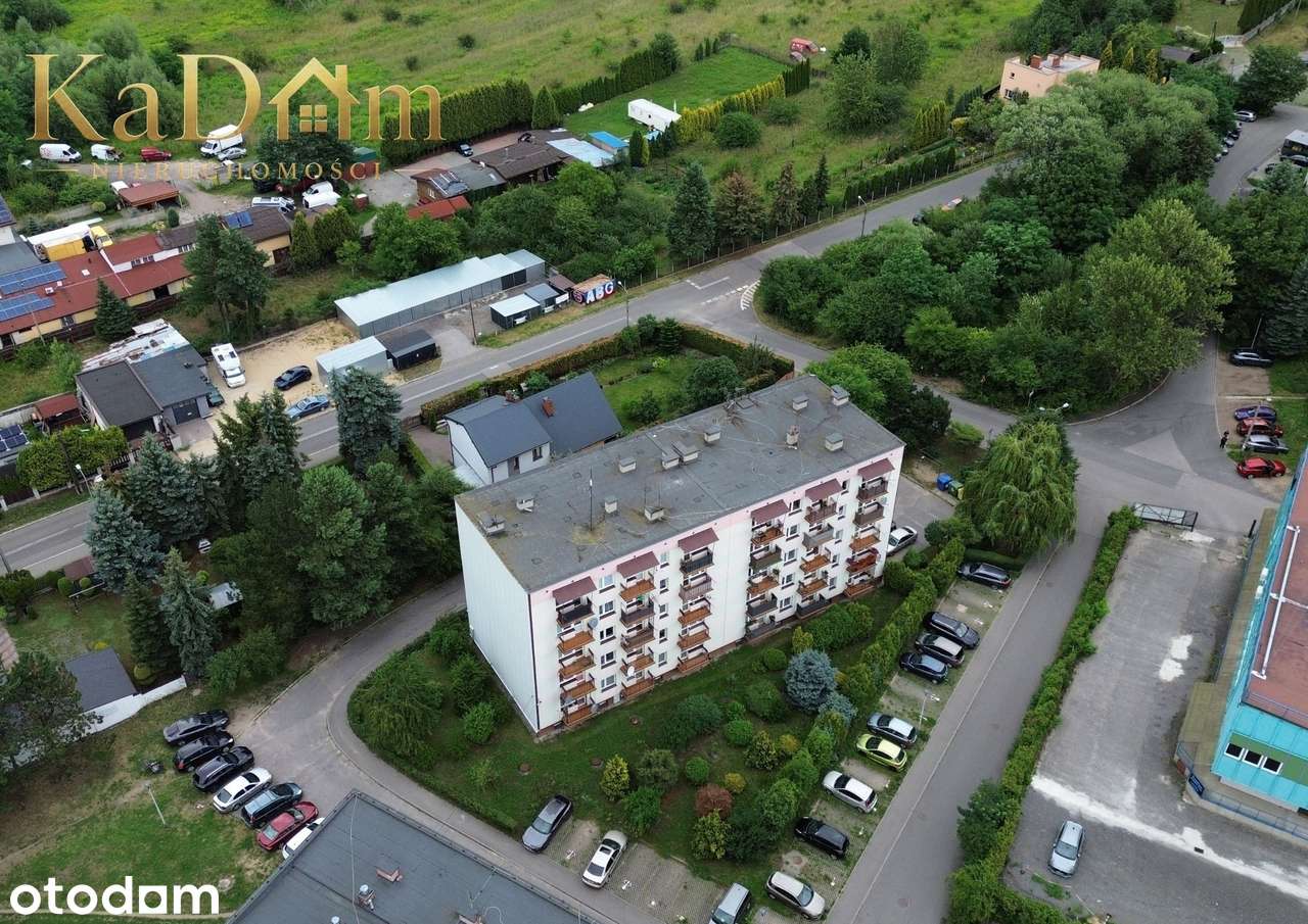 2 pokoje na parterze z balkonem blisko centrum - Jaworzno os. Skałka
