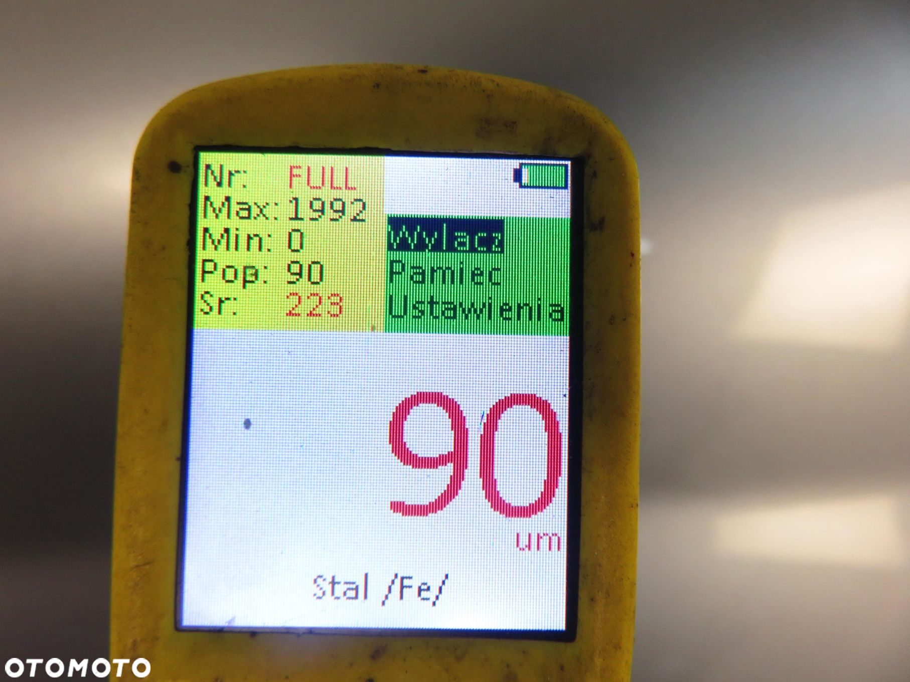 BŁOTNIK LEWY PRZEDNI HONDA FR-V (BE)  NH700M - 12