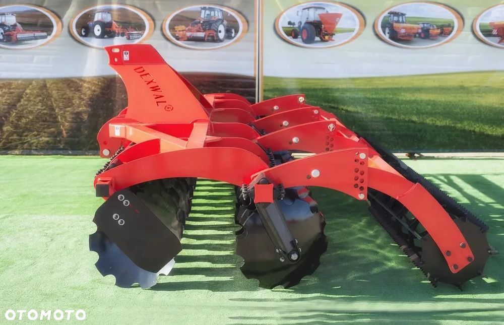 Dexwal Bis Brona talerzowa talerzówka 2,5 m # 2,7m # 3,0 m# 3,5 m # 4,0 m # Mamut Dexwal Bis Raty Transport z wałem rurowym, płaskownikowym, daszkowym, packera - 8