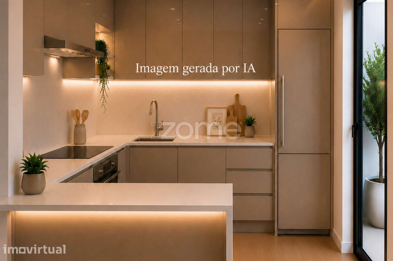 T1 c/ terraço Leça da Palmeira em fase final de construção - Grande imagem: 4/17