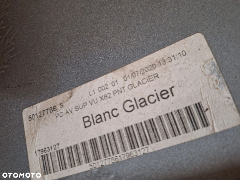 RENAULT TRAFIC III 3 NISSAN NV300 14-20 CAŁA-NIE KLEJONA! ORYG.620223380R LISTWA GÓRNA NAKŁADKA W ZDERZAK PRZÓD PRZEDNI - 6