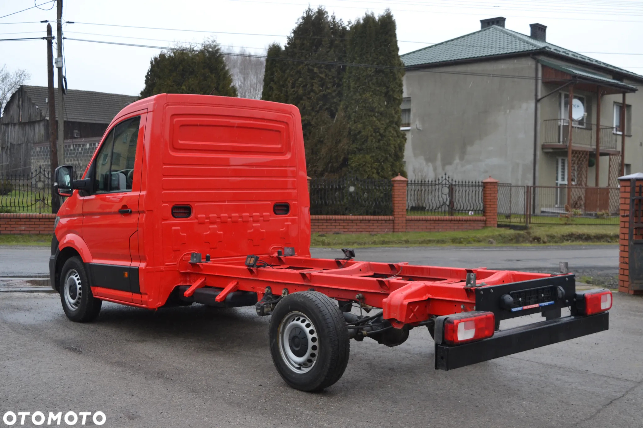 Volkswagen Crafter Rama do zabudowy Import Niemcy Pierwszy właściciel - 4