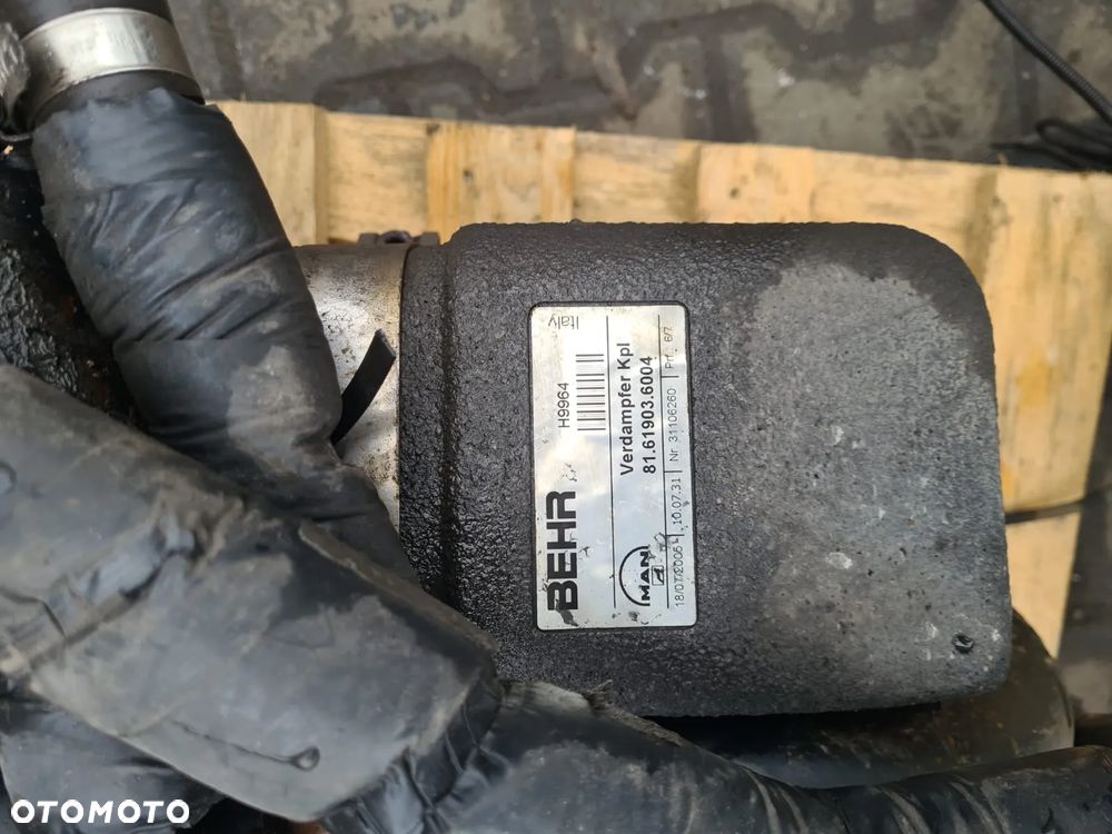 Klimatyzacja postojowa man TGX TGA TGS klima zbiornik wymiennik parownik - 5