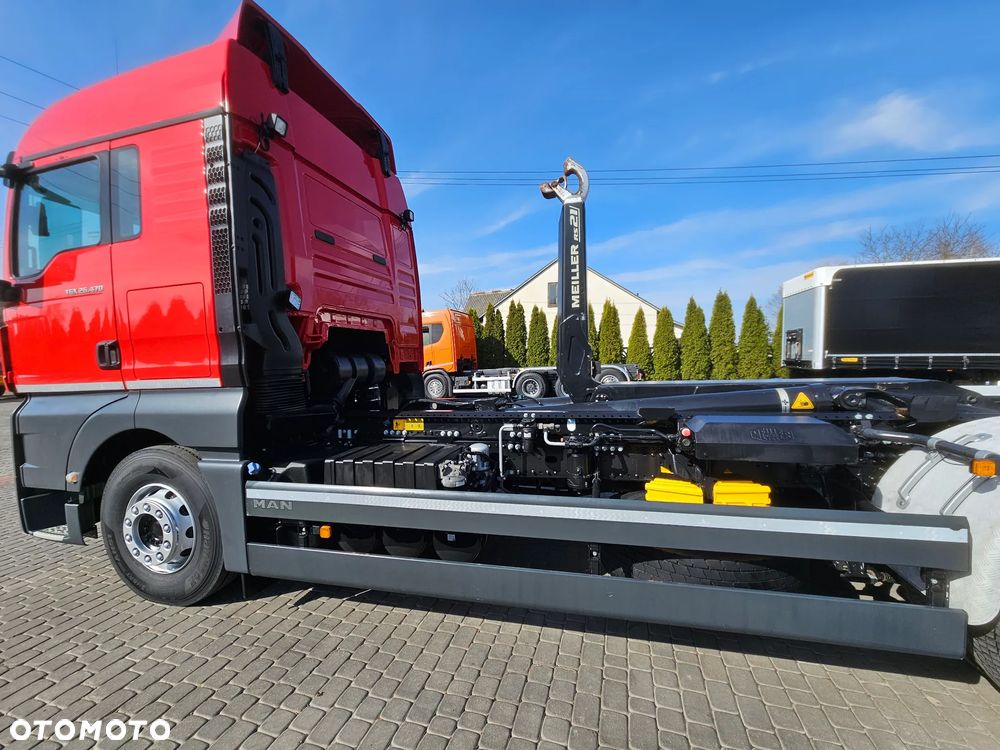 MAN TGX 26.470 XLX 6X2 HAKOWIEC MEILLER RS21 - 16